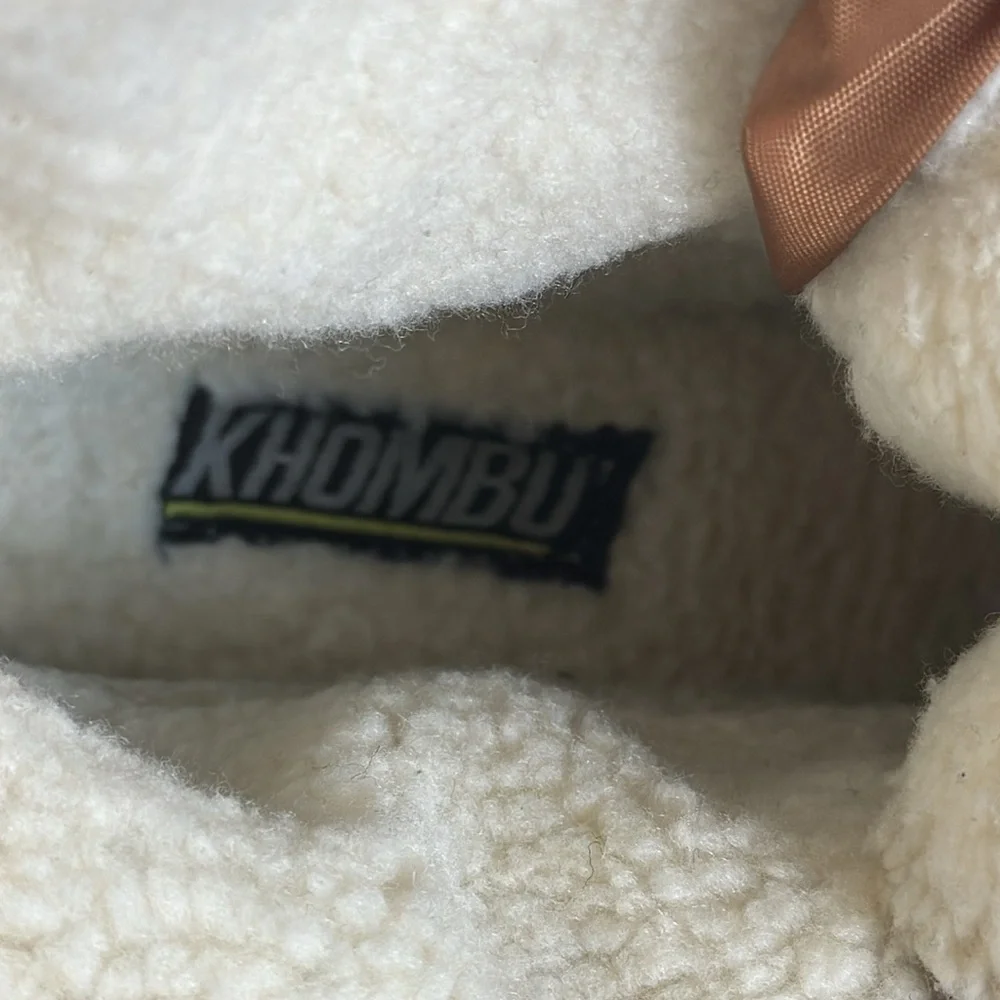 Khombu Women's 7M Duck Winter Boot Brown Tweed Jenna Lace‎ Up